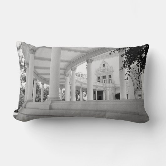 ヴィンテージ曲線コロンナ ランバークッション (正面)