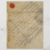 ヴィンテージ書き紙スクラップブックエフェメラ (正面)