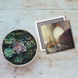 ヴィンテージ書のデスクマグネット マグネット