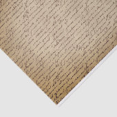 ヴィンテージ書の文字 薄葉紙 (詳細)