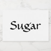 ヴィンテージ書の編集可能ラベルセット フードラベル (シングルラベル)