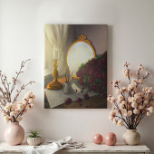 ヴィンテージ書ズデスク キャンバスプリント