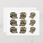 ヴィンテージ書体 ポストカード (正面/裏面)