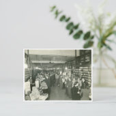 ヴィンテージ書店インテリアオーストラリアはがき ポストカード (スタンド正面)