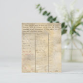 ヴィンテージ書庫カードスクラップブック紙 (スタンド正面)