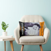 ヴィンテージ書文字 ランバークッション (椅子)