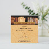 ヴィンテージ書除パーティの招待状 招待状 (スタンド正面)