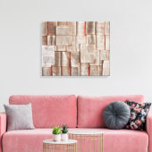 ヴィンテージ書 キャンバスプリント (インサイチュ (リビング))