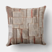 ヴィンテージ書 クッション (裏面)