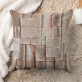 ヴィンテージ書 クッション (ブランケット)