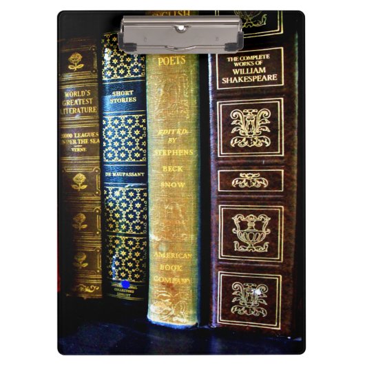 ヴィンテージ書 クリップボード (正面)