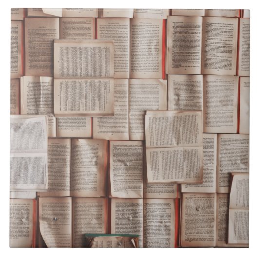 ヴィンテージ書 タイル (正面)