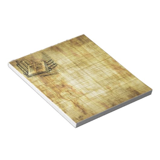 ヴィンテージ書 ノートパッド (アングル)