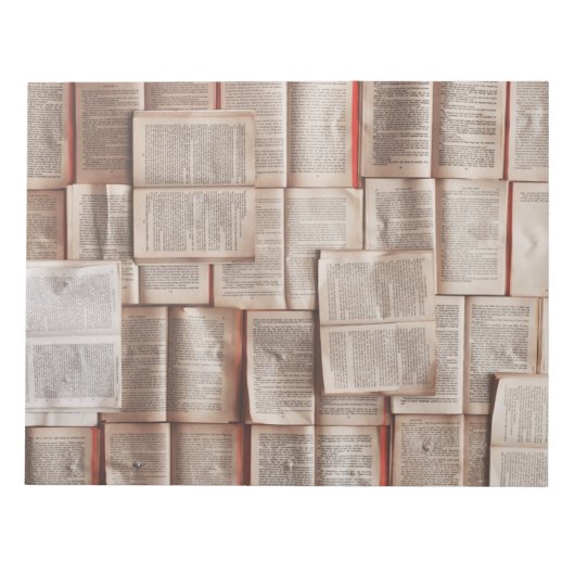 ヴィンテージ書 ノートパッド (正面)