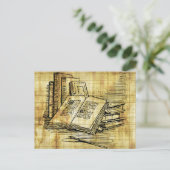 ヴィンテージ書 ポストカード (スタンド正面)