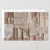 ヴィンテージ書 便箋 (正面/裏面)