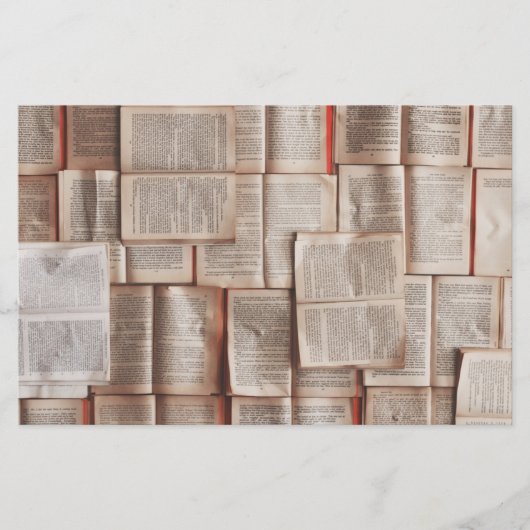 ヴィンテージ書 便箋 (正面)