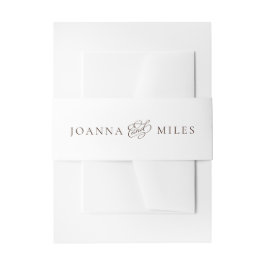 ヴィンテージ書 招待状ベリーバンド