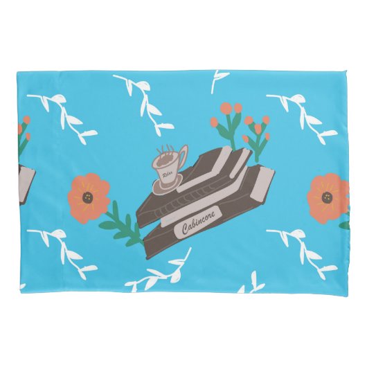 ヴィンテージ書 枕カバー (正面)