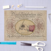 ヴィンテージ書 薄葉紙 (クラフト)