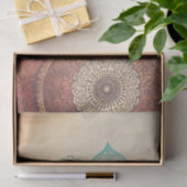 ヴィンテージ曼荼羅組織ページ 薄葉紙 (ギフト)