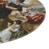 ヴィンテージ最初の感謝祭1621ジャンフェリス カッティングボード (角)