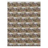 ヴィンテージ最初の感謝祭1621ジャンフェリス テーブルクロス (正面)