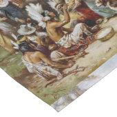 ヴィンテージ最初の感謝祭1621ジャンフェリス ロングテーブルランナー (コーナー)