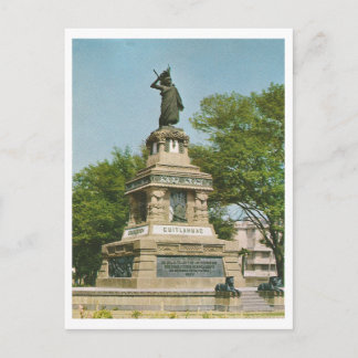 ヴィンテージ最後の天アステカ皇 ポストカード