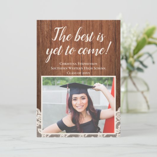 ヴィンテージ最高のは未だ写真を来撮影しない 招待状 (スタンド正面)