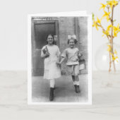 ヴィンテージ最高のは永遠に カード (黄色い花)