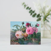 ヴィンテージ最高のウィズ花 ポストカード (スタンド正面)