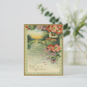 ヴィンテージ最高のウィッシュ葉書 ポストカード (スタンド正面)