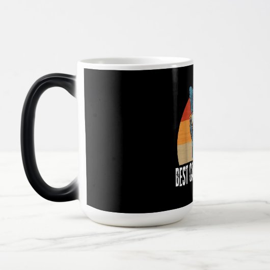 ヴィンテージ最高のキャットグランドパエバーエイティーズスタイルキャット モーフィングマグカップ (左)