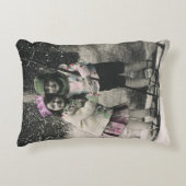 ヴィンテージ最高のス・クリスマス アクセントクッション (正面)