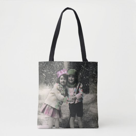 ヴィンテージ最高のス・クリスマス トートバッグ (正面)