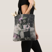 ヴィンテージ最高のス・クリスマス トートバッグ (クローズアップ)