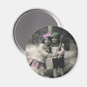 ヴィンテージ最高のス・クリスマス マグネット (正面/裏面)