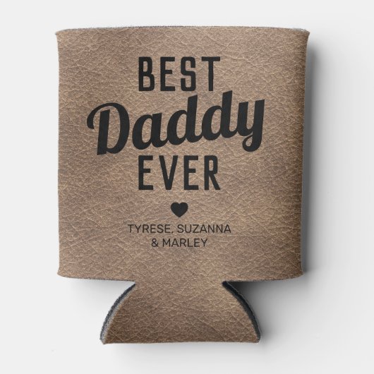 ヴィンテージ最高のダディーエバーフォトクーラーボックス 缶クーラー (正面)