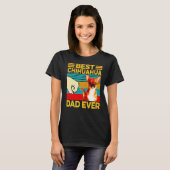 ヴィンテージ最高のチワワパパエバー Tシャツ (正面フル)