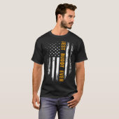 ヴィンテージ最高のバディ米国国旗父の Tシャツ (正面フル)