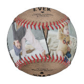 ヴィンテージ最高のパパエバーメメントベースボール 野球ボール (正面)