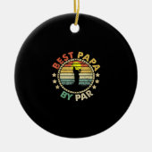 ヴィンテージ最高のパパバイパー セラミックオーナメント (正面)