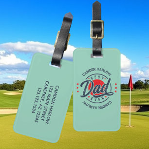 ヴィンテージ最高のパパ名 ラゲッジタグ