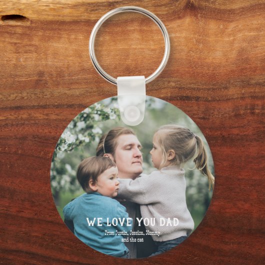 ヴィンテージ最高のパパ狩りディアロゴファーザーズデイ キーホルダー (裏面)