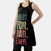 ヴィンテージ最高のファーパパエバー男性へキャットダディー&ドッグ エプロン (インサイチュ)
