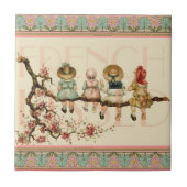 ヴィンテージ最高のフランスのフレンドのタイル タイル (正面)