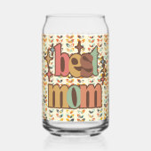 ヴィンテージ最高のレトロ ガラス缶 (正面)