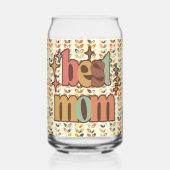 ヴィンテージ最高のレトロ ガラス缶 (裏面)