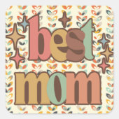 ヴィンテージ最高のレトロ スクエアシール (正面)